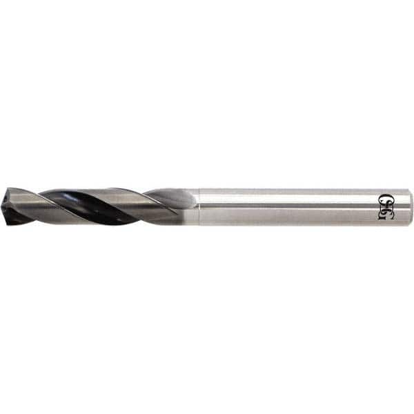 OSG - 9.9mm 140° Spiral Flute Solid Carbide Screw Machine Drill Bit - USA Tool & Supply
