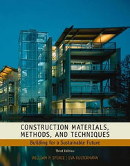 DELMAR CENGAGE Learning - Construction Materials, Methods and Techniques, 3rd Edition - Treatment of Materials Reference, Delmar/Cengage Learning, 2010 - USA Tool & Supply