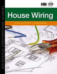 DELMAR CENGAGE Learning - Residential Construction Academy: House Wiring Publication, 4th Edition - by Fletcher, Delmar/Cengage Learning - USA Tool & Supply