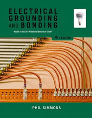 DELMAR CENGAGE Learning - Electrical Grounding and Bonding Publication, 4th Edition - by Simmons, Delmar/Cengage Learning, 2014 - USA Tool & Supply