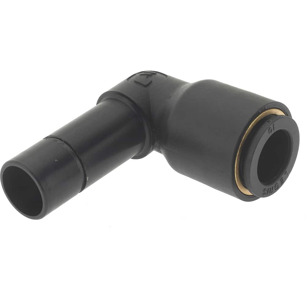 Legris - Plastic Push-To-Connect Tube Fittings Type: Plug-In Elbow Tube Outside Diameter (mm): 10 x 12 - USA Tool & Supply