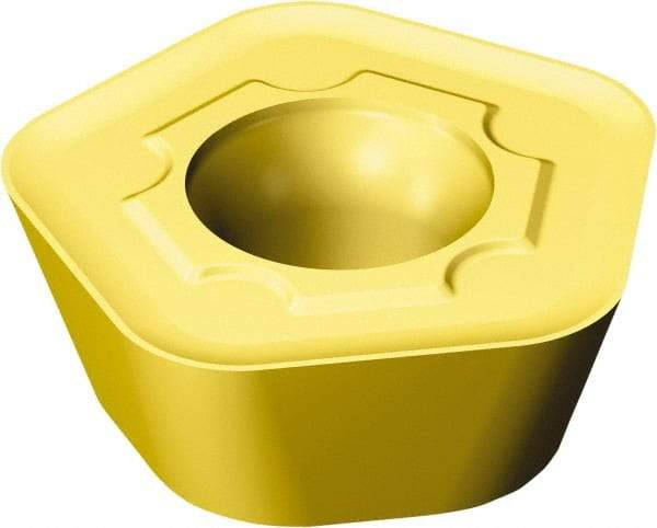 Sandvik Coromant - 419N140530 SM Grade 1020 Carbide Milling Insert - TiAlN Finish, 5.56mm Thick, 14mm Inscribed Circle, 3mm Corner Radius - USA Tool & Supply