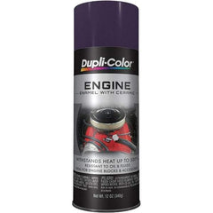 Dupli-Color - 12 oz Plum Purple Automotive Heat Resistant Paint - Gloss Finish, 500°F Max Temp, Comes in Aerosol Can - USA Tool & Supply