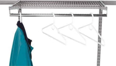 Triton - 31" Long Gray Pegboard Clothes Rod - For Use with Clothes - USA Tool & Supply