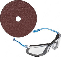 3M - 7" Diam 7/8" Hole 36+ Grit Fiber Disc - Very Coarse Grade, Ceramic, 8,600 Max RPM, Series 982C - USA Tool & Supply