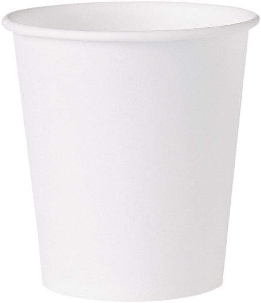 Solo - Paper Water Cups, 3 oz, 100/Bag, 50 Bags/Carton - White - USA Tool & Supply