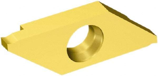 Sandvik Coromant - MAGL3 MAG 1025 Grade, 0.0787" Cutting Width, Carbide Cutoff Insert - 0.002" Cnr Rad, TiN/TiAlN Coated - USA Tool & Supply