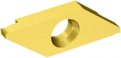 Sandvik Coromant - MAGL3 MAG 1025 Grade, 0.0787" Cutting Width, Carbide Cutoff Insert - 0.002" Cnr Rad, TiN/TiAlN Coated - USA Tool & Supply