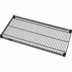 Quantum Storage - 1 Shelf Wire Shelving Unit - 18" Wide x 24" Deep x 1" High, - USA Tool & Supply