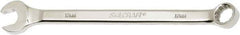 Ability One - 17mm 12 Point Combination Wrench - 15° Offset Angle, Steel, Chrome Finish - USA Tool & Supply