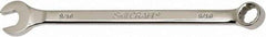 Ability One - 9/16" 12 Point Combination Wrench - 15° Offset Angle, Steel, Chrome Finish - USA Tool & Supply