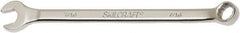 Ability One - 7/16" 12 Point Combination Wrench - 15° Offset Angle, Steel, Chrome Finish - USA Tool & Supply