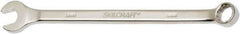 Ability One - 12mm 12 Point Combination Wrench - 15° Offset Angle, Steel, Chrome Finish - USA Tool & Supply
