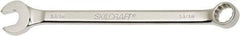 Ability One - 13/16" 12 Point Combination Wrench - 15° Offset Angle, Steel, Chrome Finish - USA Tool & Supply