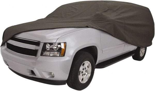 Classic Accessories - Polypropylene Car Protective Cover - Charcoal - USA Tool & Supply