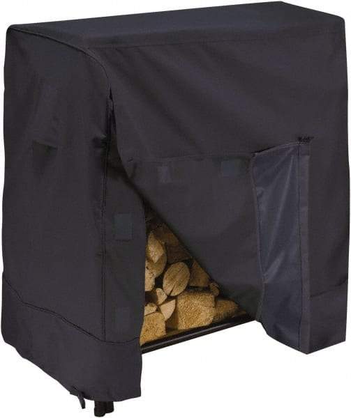 Classic Accessories - Polyester Log Rack Protective Cover - 48 x 24 x 42", Black - USA Tool & Supply