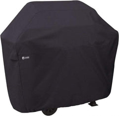 Classic Accessories - Polyester Grill Protective Cover - 74 x 26 x 51", Black - USA Tool & Supply