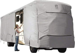 Classic Accessories - Polyester RV Protective Cover - 37 to 40' Long x 140" High, Gray - USA Tool & Supply