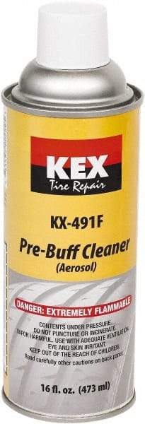 KEX Tire Repair - 16 oz. Aerosol Can Buffer - For Tires & Wheels - USA Tool & Supply