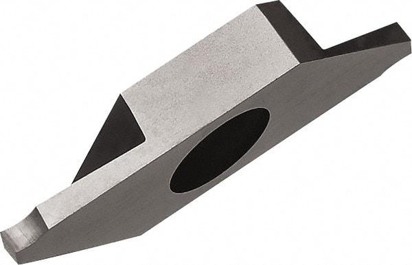 Kyocera - TKF S PR1535 Grade, 0.0787" Cutting Width, Carbide Cutoff Insert - 0° Lead Angle, 0.002" Cnr Rad, Megacoat Nano Coated - USA Tool & Supply