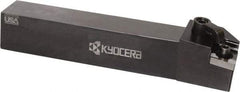 Kyocera - MCLN, Left Hand Cut, 95° Lead Angle, 1" Shank Height x 1" Shank Width, Negative Rake Indexable Turning Toolholder - 6" OAL, CN.. 54.. Insert Compatibility, Series MCLN - USA Tool & Supply