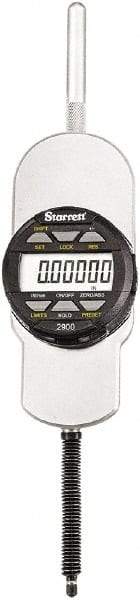Starrett - Electronic Drop Indicators Minimum Measurement (Decimal Inch): 0.0000 Minimum Measurement (mm): 0.00 - USA Tool & Supply