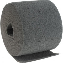 Brite Star - 20' Long x 8" Wide Nonwoven Roll - Very Fine Grade, Gray, Silicon Carbide - USA Tool & Supply