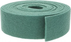 Brite Star - 30' Long x 4" Wide Nonwoven Roll - Fine Grade, Green, Aluminum Oxide - USA Tool & Supply