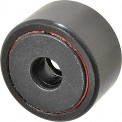 Accurate Bushing - 1/2" Bore, 1-3/4" Roller Diam x 1" Roller Width, Steel Yoke Cam Follower - 7,870 Lb Dynamic Load Capacity, 1-1/16" Overall Width - USA Tool & Supply