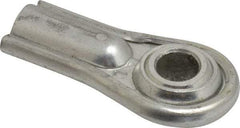 Alinabal - 1/2" ID, Female Spherical Rod End - 1/2-20 LH, Carbon Steel with Steel Raceway - USA Tool & Supply