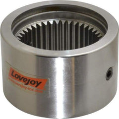 Lovejoy - 3.31" Outside Diam, Steel Sleeve Rigid Coupling - USA Tool & Supply