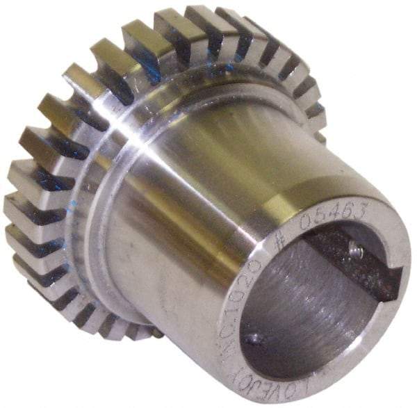 Lovejoy - 1-1/8" Max Bore Diam, Flexible Hub Coupling - 2.38" OD, Alloy Steel - USA Tool & Supply