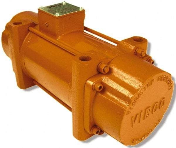 Vibco - 1 Phase, 6.2 Amp, 115 Volt, 15-1/2" Long, Electric Vibrators - 350 to 1,000 Lbs. Force, 63 Decibels - USA Tool & Supply