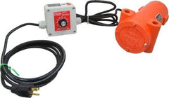 Vibco - 1 Phase, 2.6 Amp, 115 Volt, 8-3/16" Long, Electric Vibrators - 0 to 200 Lbs. Force, 70 Decibels - USA Tool & Supply