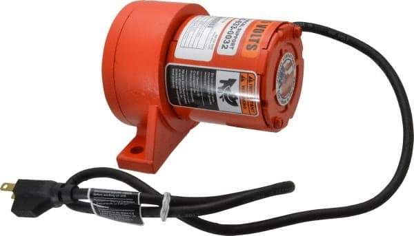 Vibco - 1 Phase, 1.5 Amp, 115 Volt, 5-3/8" Long, Electric Vibrators - 0 to 60 Lbs. Force, 48 Decibels - USA Tool & Supply