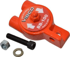 Vibco - 55 Lb. Force, 6 Cubic Feet per Minute, 24,000 RPM, 75 Decibel, Pneumatic Vibrator - 3-1/4" Long x 1-9/16" Wide x 1-7/8" High, 1/8 Port Inlet, 1/8 Port Outlet - USA Tool & Supply