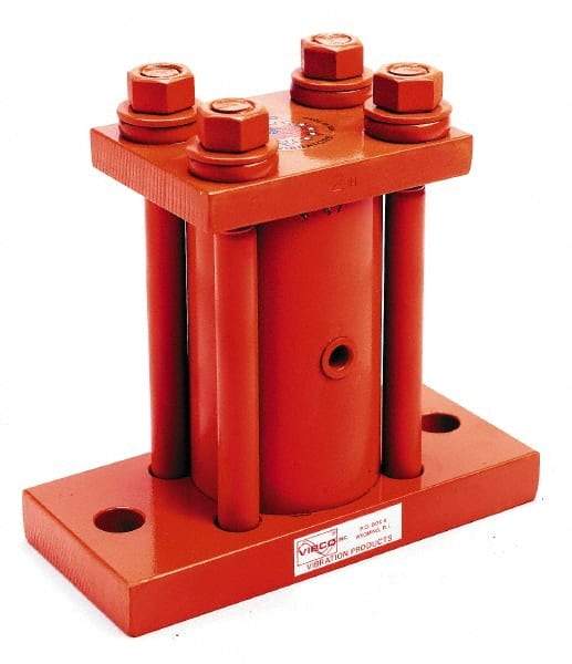 Vibco - 31 Cubic Feet per Minute, 2,250 RPM, 95 Decibel, Pneumatic Vibrator - 7-1/2" Long x 3-1/2" Wide x 9-1/8" High, 1/4 Port Inlet, 1/4 Port Outlet - USA Tool & Supply