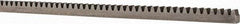 Boston Gear - 1/4" Face Width, 4 Feet Long, 1/4" Thick Steel Gear Rack - 24 Pitch - USA Tool & Supply