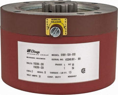 Dings Dynamics Group - 115/230 Volts at 60 Hertz, 1-1/2 Ft./Lb. Torque Disc Brake - 56C Frame, 5/8" Hub Bore, NEMA 2 Enclosure - USA Tool & Supply