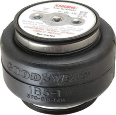 Value Collection - 100 psi Actuation: 530 Lb Ext, 1,620 Lb Compr, 3/8-16 & 3/8-16, 3" Stroke Len, Bellow Single Convolute Air Spring - 4.8" Extended Height, 1.8" Compressed Height, 6" Max OD at 100 psi, 195 to 1,560 Lb Capacity - USA Tool & Supply