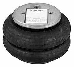 Value Collection - 100 psi Actuation: 595 Lb Ext, 2,865 Lb Compr, 3/8-16 & 3/8-16, 4-1/2" Stroke Len, Bellow Double Convolute Air Spring - 7.7" Extended Height, 3.2" Compressed Height, 6-1/2" Max OD at 100 psi, 215 to 2,025 Lb Capacity - USA Tool & Supply