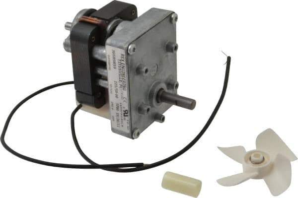 Value Collection - 115 Volt, 5 RPM, 680:1 Gear Ratio, CM Gearmotor - 50 Torque - USA Tool & Supply