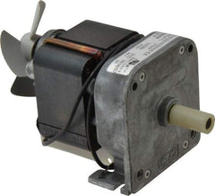 Made in USA - 115 Volt, 100 RPM, 34:1 Gear Ratio, CD Gearmotor - 10 Torque - USA Tool & Supply