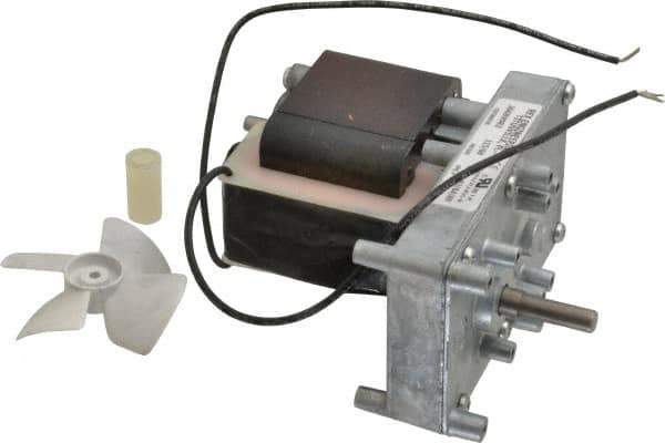 Made in USA - 115 Volt, 10 RPM, 340:1 Gear Ratio, ESP Gearmotor - 125 Torque - USA Tool & Supply