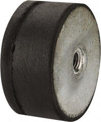 Tech Products - 660 Lb Capacity, 1/2-13 Plate/Plate Vibration Isolator - 3-1/8" Diam, 1-1/2" High - USA Tool & Supply