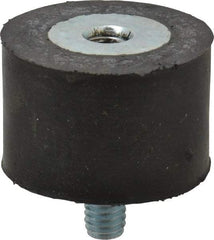 Tech Products - 185 Lb Capacity, 5/16-18 Plate/Stud Vibration Isolator - 1-1/2" Diam, 1" High - USA Tool & Supply