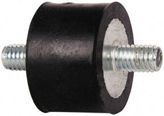 Tech Products - 95 Lb Capacity, 3/8-16 Stud/Stud Vibration Isolator - 1-1/2" Diam, 1" High - USA Tool & Supply
