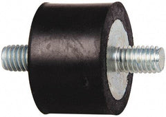 Tech Products - 185 Lb Capacity, 3/8-16 Stud/Stud Vibration Isolator - 1-1/2" Diam, 1" High - USA Tool & Supply