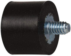 Tech Products - 65 Lb Capacity, 1/4-20 Plate/Stud Vibration Isolator - 1" Diam, 3/4" High - USA Tool & Supply