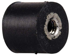Tech Products - 9.5 Lb Capacity, 8-32 Plate/Plate Vibration Isolator - 9/16" Diam, 1/2" High - USA Tool & Supply